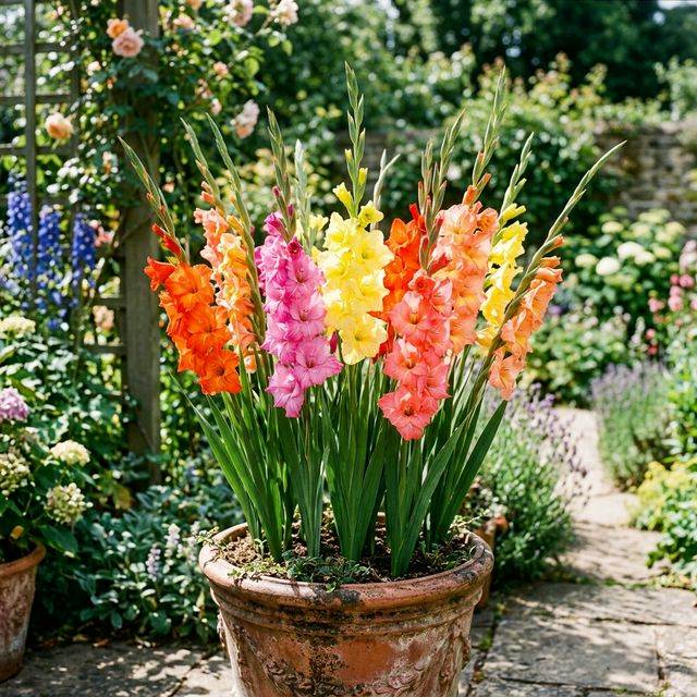 Gladiolus Spikes