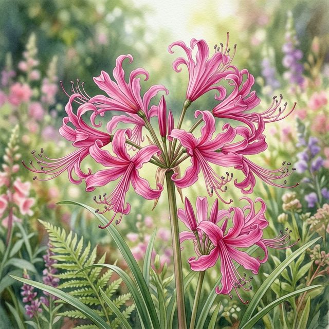 Nerine & Amazon Lilies